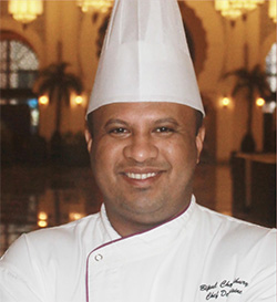 Chef de Cuisine Bipul Chowdhury